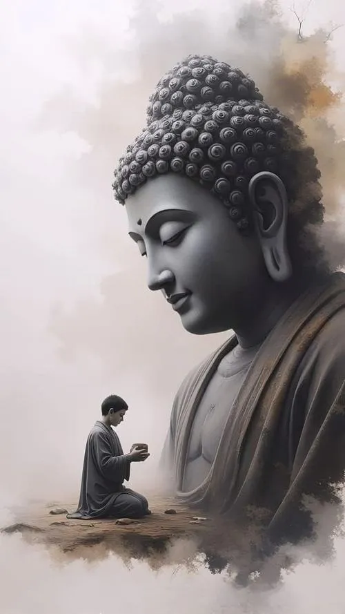 Một góc nhà đổi khác chỉ nhờ chọn đúng ảnh Phật A Di Đà