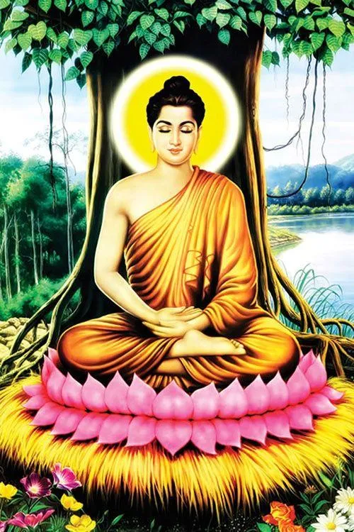 Vầng hào quang hòa vàng ấm tạo giác tĩnh tại sâu