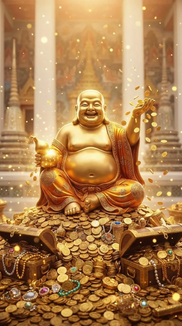 Bố cục tối giản cho tịnh tâm khi nhìn hình nền Phật đẹp