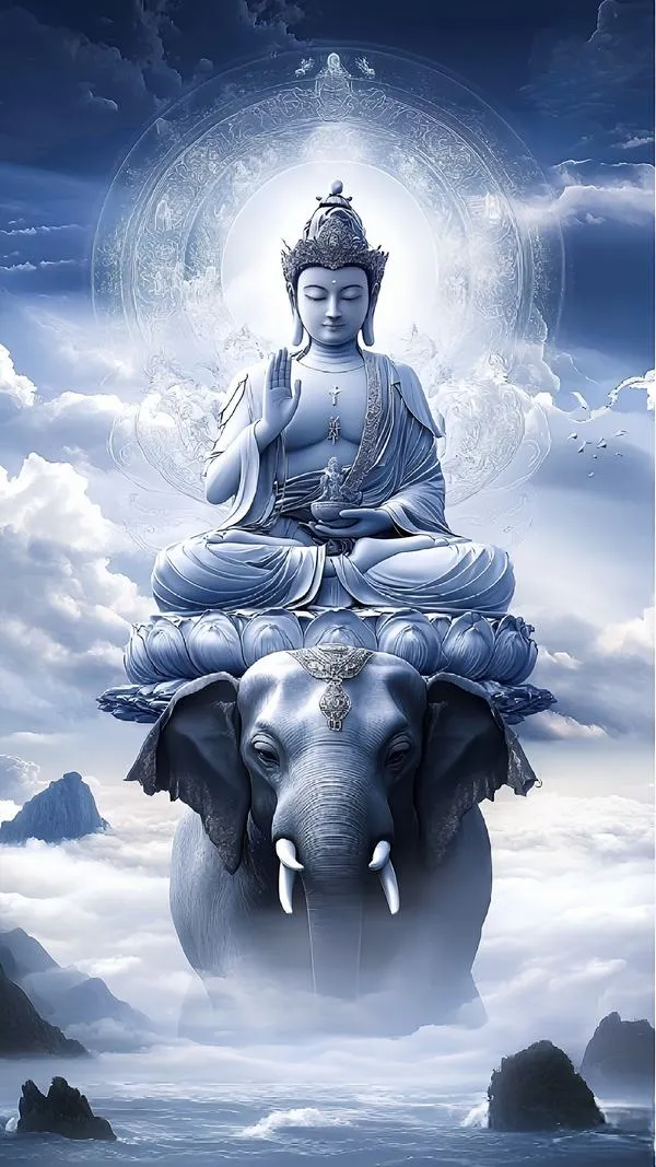 Lưu hình nền Phật cát tường khi bạn muốn tụ phước lành thêm