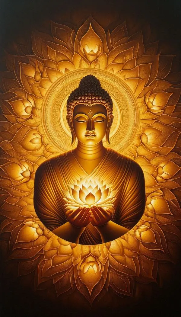 Đổi hình nền phật may mắn đúng gu, tự dưng thấy ngày trôi chậm lại một chút