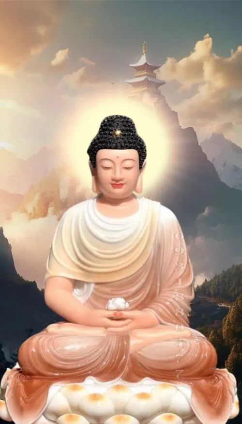 Chiều Chùa Vĩnh Nghiêm phủ mờ sương dịu nhẹ