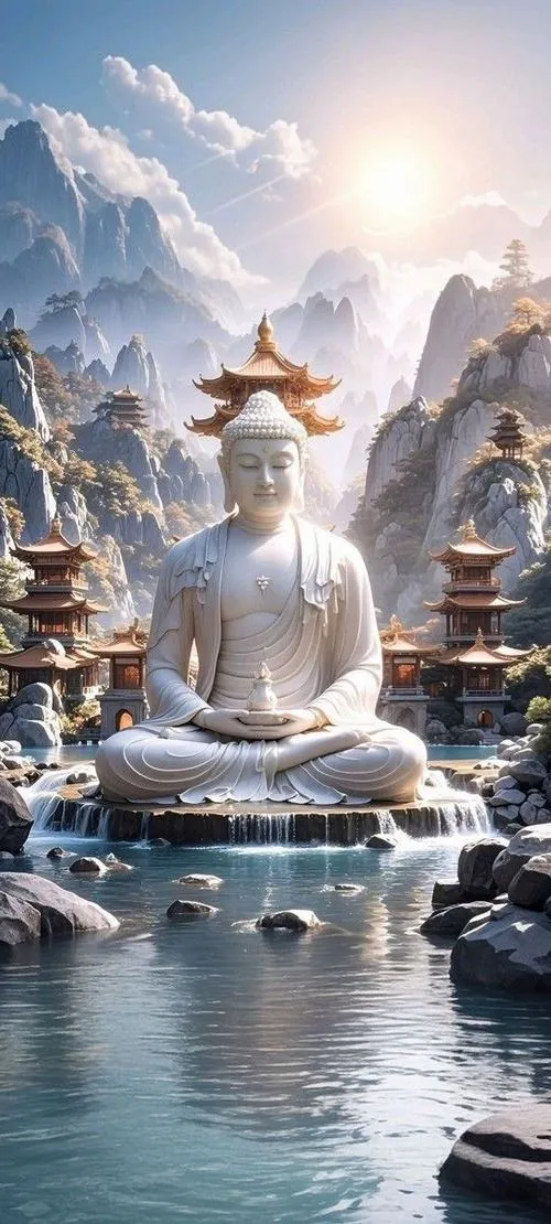 Bố cục đối xứng giữ khoảng trống cho lòng an yên