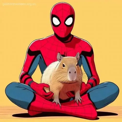 Avatar dễ thương capy cổ ngắn tai nhỏ dáng vẻ hiền