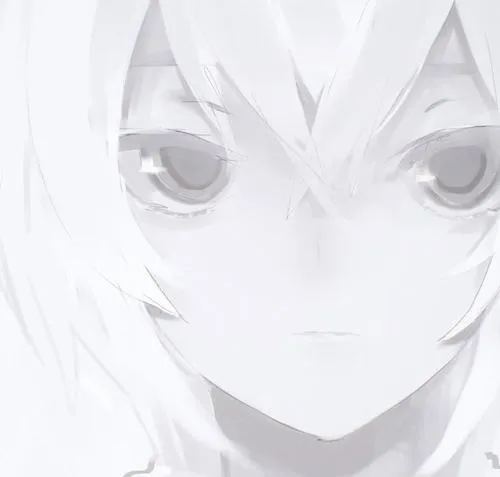 Ảnh đại diện trắng mang tinh khiết và yên tĩnh giữa không gian cá nhân