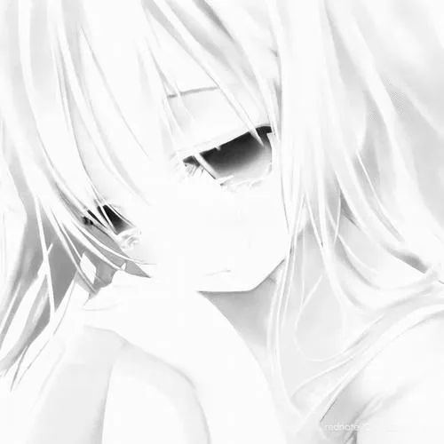 Ảnh đại diện trắng thể hiện cảm giác đóng băng