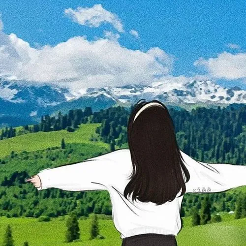 Hình đại diện Zalo vẽ tay với màu nền dịu mắt