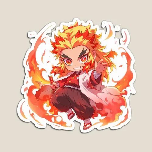 Top 67 Ảnh Rengoku Chibi cute vừa rực lửa vừa dễ thương vui nhộn