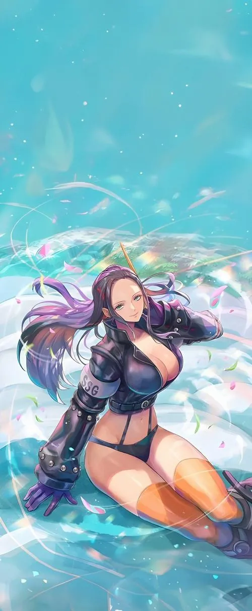 Avatar Robin cười nhẹ, khóe môi tinh, nhìn hiền nhưng vẫn lạnh