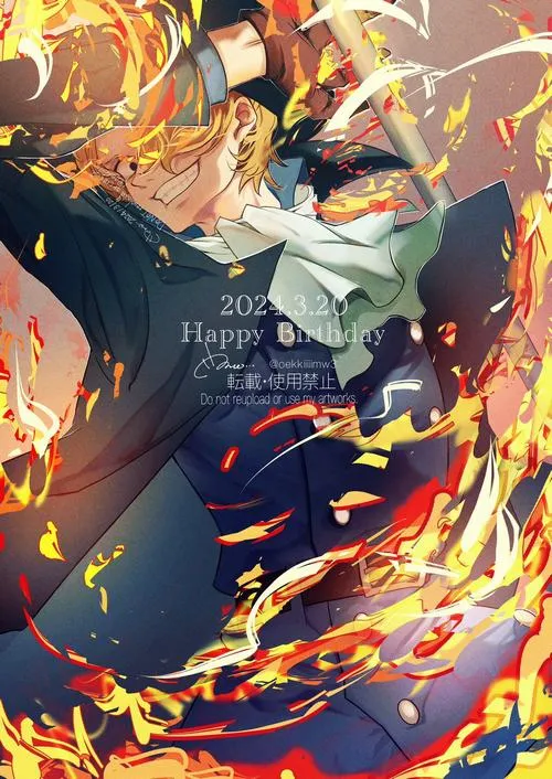 Hình nền Sabo chủ đề Quân Cách mạng, sắc xanh đen chủ đạo, điểm nhấn cravat trắng tinh