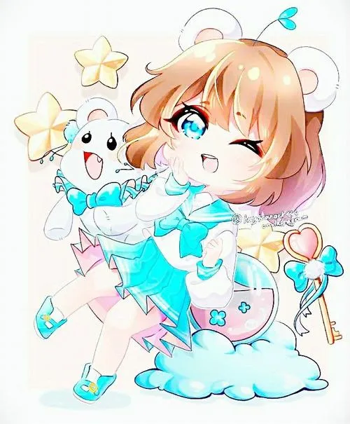 Biểu cảm chibi đáng yêu: ngại ngùng, tinh nghịch, reo vui khi chơi Minecraft, Mini World