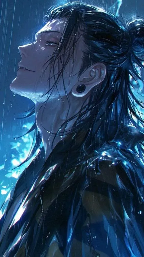 Ảnh anime Geto trong Jujutsu Kaisen 0 khí chất thủ lĩnh phông đêm u tối