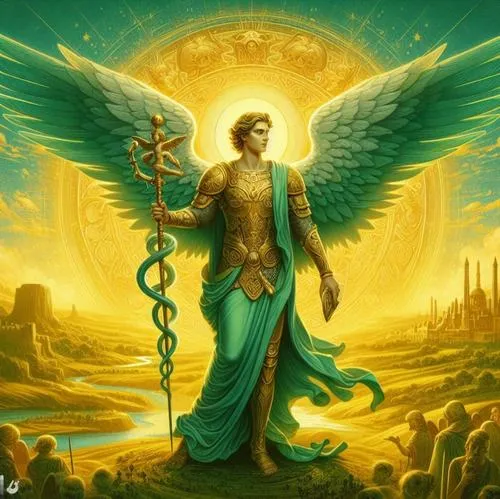 Hiệu ứng đường viền phát quang ôm áo choàng và đôi cánh