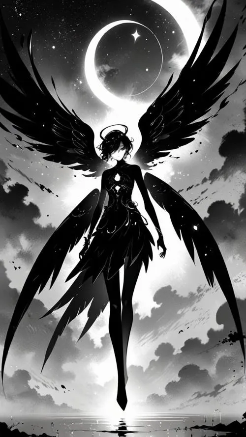 Góc nhìn ngước lên làm đôi cánh thêm nghiêm trang xa xăm