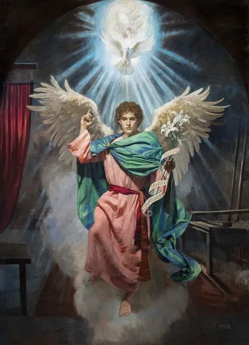 Hình ảnh thiên thần và thần thái siêu thoát, hợp làm ảnh bìa cực êm