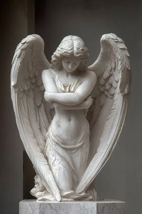 Nét mặt hiền đi cùng bàn tay thể hiện ban phúc an yên