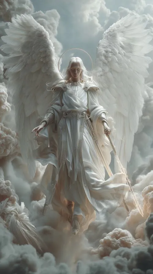 Hình ảnh thiên thần tông vàng kim, vừa ấm vừa thiêng, không bị sến