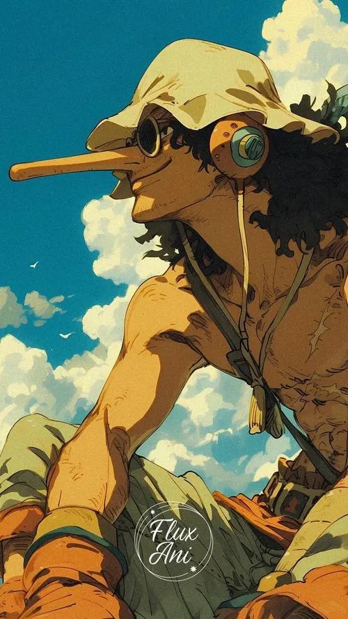 Ảnh Usopp cảm xúc, nụ cười gượng gạo, đôi mắt kiên trì, nhìn là thấy hành trình trưởng thành