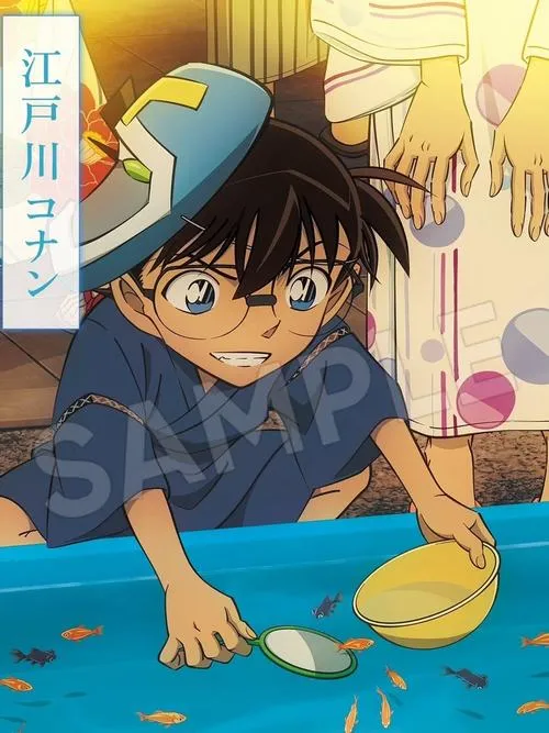 Hình nền cậu nhóc kính to nghịch nước ở hồ, màu xanh trong, nhìn mát mắt đáng yêu