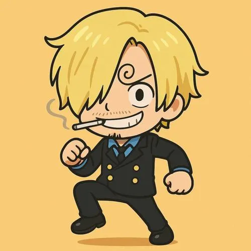 Ảnh Sanji chibi cute vui nhộn