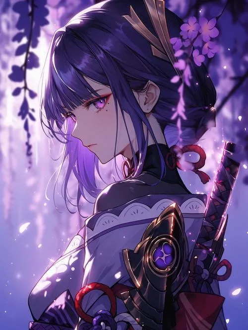 Nữ nhân vật khoác trang phục cá tính nổi bật ánh sáng neon trong đêm mưa