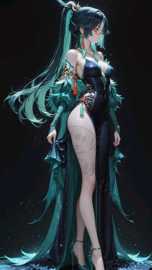 Nữ nhân vật khắc họa khí chất nữ biker giữa phố khuya