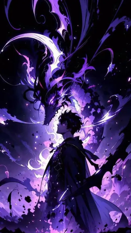 Cô gái nổi bật viền neon tím trên tóc