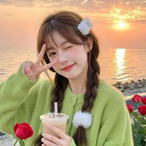 Chân dung gái xinh phong cách nàng thơ rất ngọt ngào