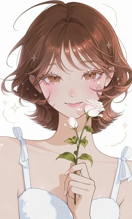 Chi tiết lông mày giúp gương mặt anime nữ mềm mại