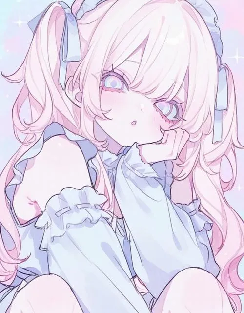 Tóc gồm mái và lọn tóc tạo cảm giác búp bê