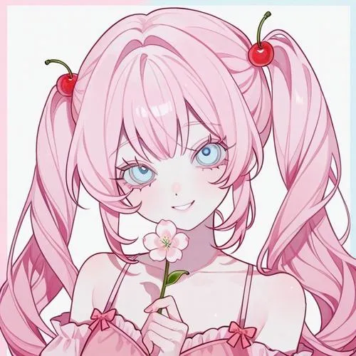 Hiệu ứng ánh sáng làm hình anime nữ lấp lánh hơn