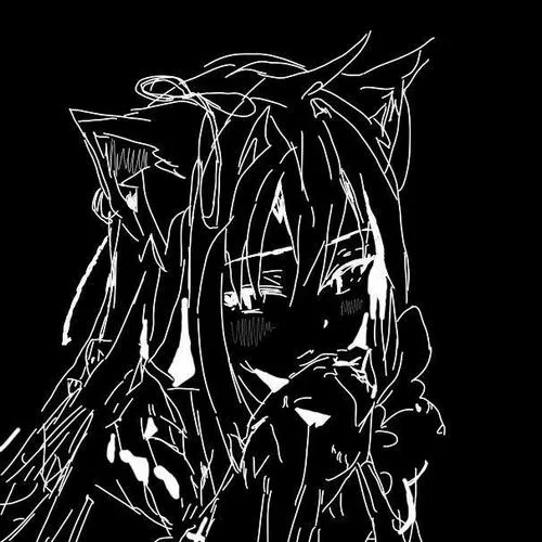 Ảnh đại diện màu đen buồn mang cảm giác cô đơn rất thật