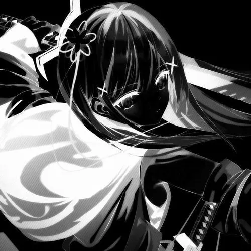 Avatar màu đen buồn hợp khi tâm trạng chạm đáy cảm xúc