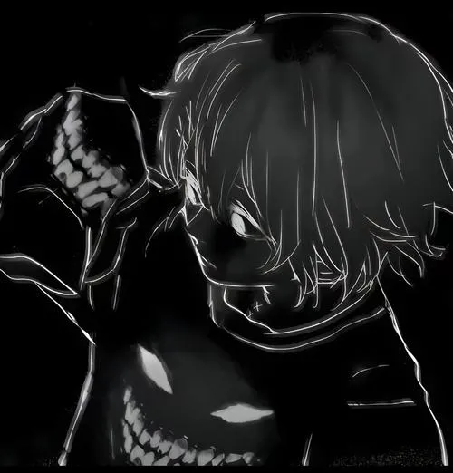 Hình đại diện màu tối phối bóng đổ tạo chiều sâu nội tâm nặng nề