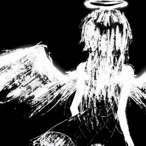 Avatar nữ đen buồn tạo khoảng lặng riêng giữa mạng xã hội ồn ào