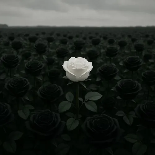 Avatar tối giản thể hiện tông màu đen bố cục đơn giản