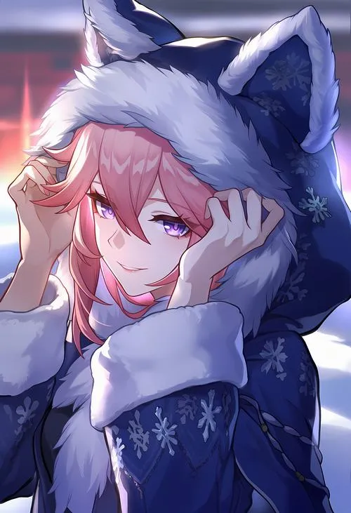 Tranh fanart anime kiểu đường viền mảnh bo cong