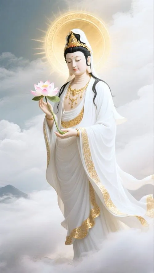 Khi nhìn hình ảnh phật Quan Âm Bồ Tát, vì sao lòng người tự nhiên chùng xuống