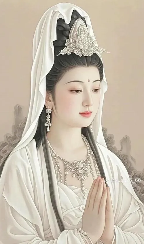 Hình ảnh phật Quan Âm Bồ Tát: càng giản dị càng tĩnh, càng tĩnh càng sâu