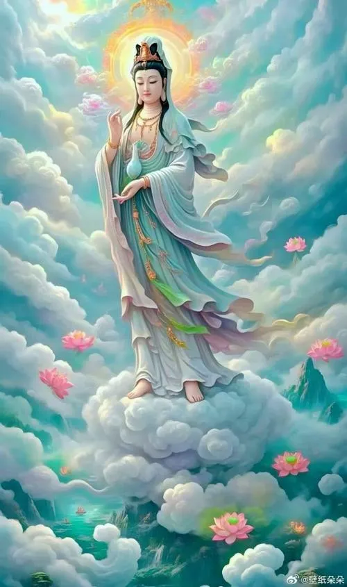 Chọn hình ảnh phật Quan Âm Bồ Tát theo màu sắc, đôi khi lại nói đúng tâm trạng hiện tại