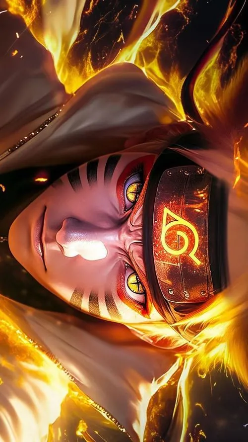 Ảnh ngầu nhẫn giả nằm nghiêng, băng trán nổi, tông vàng cam làm rõ vẻ bất cần.