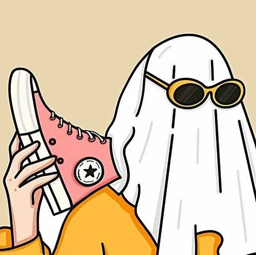 Ảnh hiển thị đôi chibi ngọt ngào biểu cảm đồng điệu