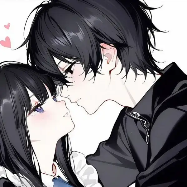 Avatar dễ thương anime giữ tối giản và đồng bộ cảm xúc