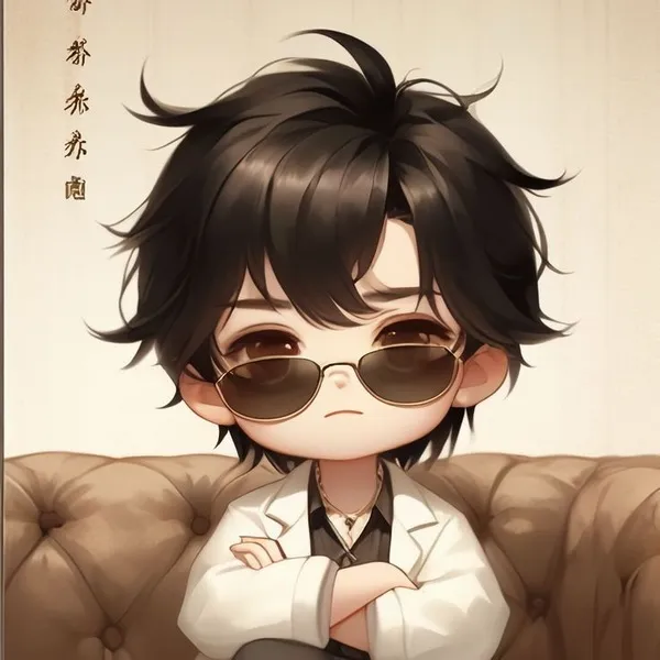 Avatar đôi cảm xúc anime nhấn ánh mắt nhân vật sâu