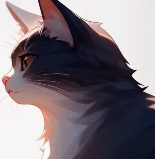 Hai mèo ta ngồi song song tạo phong cách gần gũi đời thường