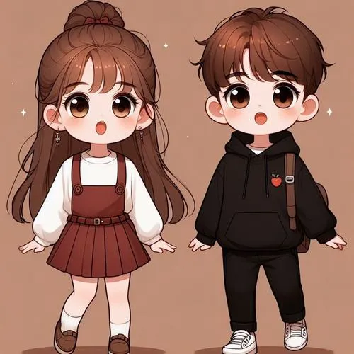 Gợi ý tạo dáng nắm tay, tựa vai giúp nhân vật nhỏ mà tình cảm lớn