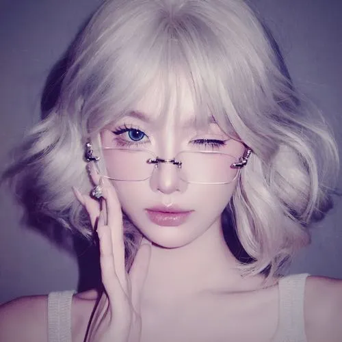 Loạt 90 Ảnh Gái Xinh Ngầu Đeo Kính thần thái bad girl và visual lạnh lùng cực chất