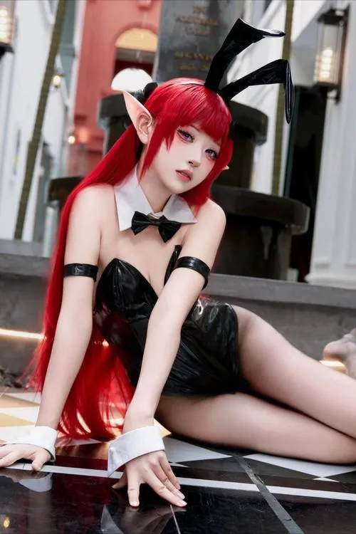 Cosplay phong cách hentai tái hiện thế giới anime fantasy