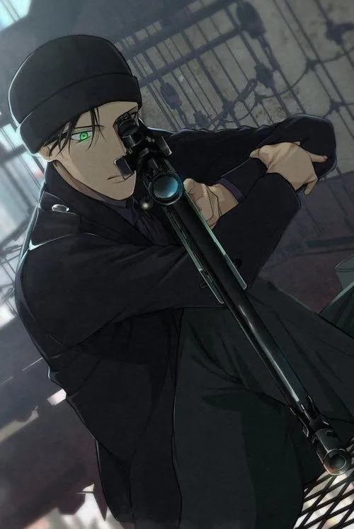 60 Hình ảnh Akai Shuichi ngầu phong cách điện ảnh lãng tử và biểu tượng bắn tỉa