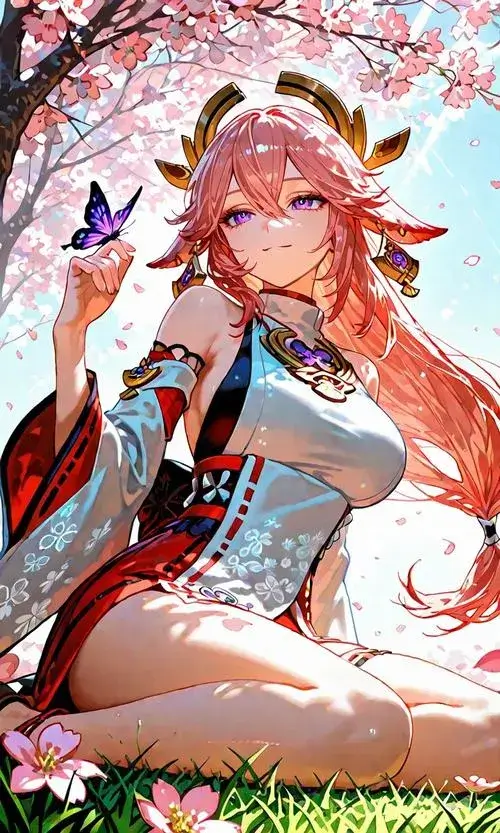 Ảnh anime đáng yêu mơ màng nhẹ nhàng thôi